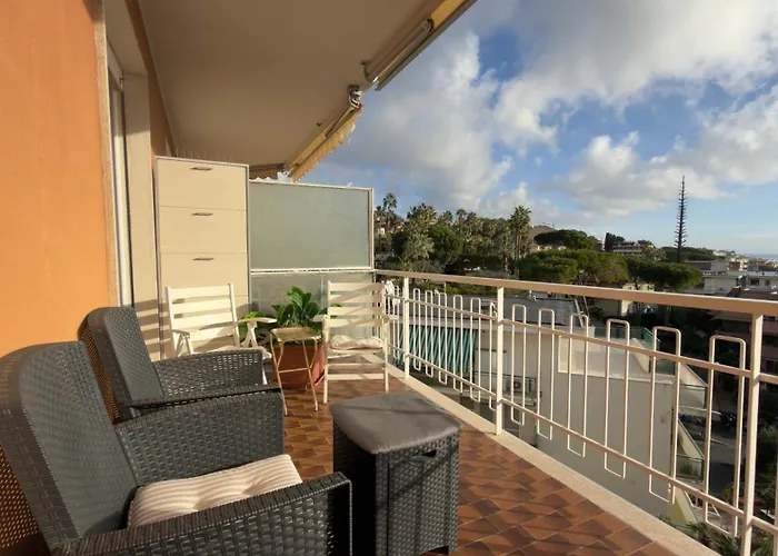 公寓 Terrazza Mareblu - Vista Mare 圣雷默